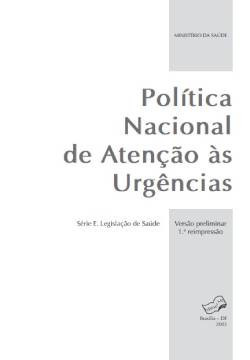 Política nacional de atenção às urgências