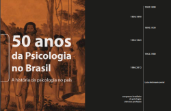 Exposição 50 anos da psicologia no Brasil: a história da psicologia no Brasil