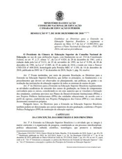 Resolução nacional nº 7, de 18 de dezembro de 2018