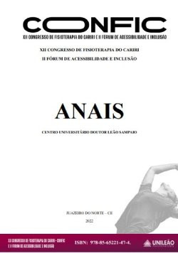 Anais do XII Congresso de Fisioterapia do Cariri: II fórum de acessibilidade e inclusão