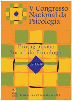 Protagonismo social da Psicologia: Caderno de Deliberações